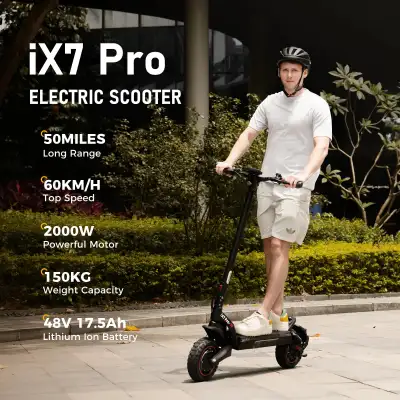 zeusebikes.com - Your #1 Source for Escooters in Canada! Conquer any terrain with the iScooter iX7 P...