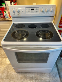 Electric Glass Top Gallery Series Frigidaire Stove