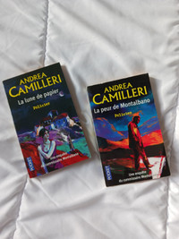 2 livres d'Andrea Camilleri