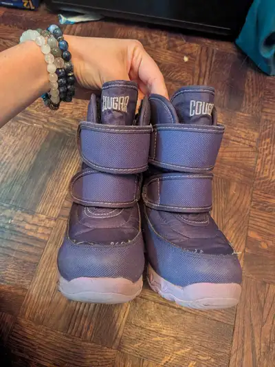Cougar purple waterproof snow boots, View more