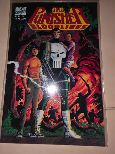 The Punisher Bloodlines Marvle Comics Magazine Novel Thick Book, View more