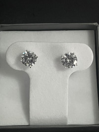 925 Silver Earrings with Swarovski Crystals