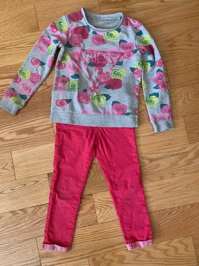 Ensemble Guess comme neuf fille 5-6 ans, View more