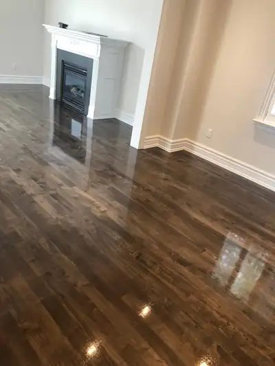 Floor refinish and stairs, View more