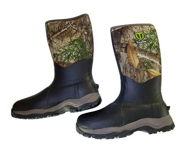TideWe Hunting Boots for Men, Insulated Waterproof Durable, 12 in Fishing, Camping & Outdoors in City of Toronto - Image 10