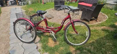 Adult trike bike. In good used condition. Has large basket for storage. Pick up by centre mall Barto...