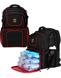 519 Fitness Meal Prep Backpack, 6 Meal 
