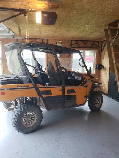 This is a 2013 Teryx 4x4 utility vehicle. 12,000 Kms, mechanically sound and always stored inside. N...