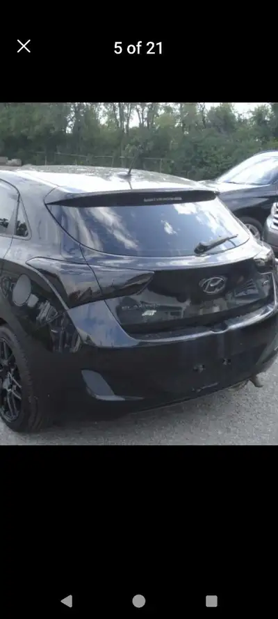 Full set of tented taillights Hyundai Elantra GT off 2016 Fits 2013 to 2017