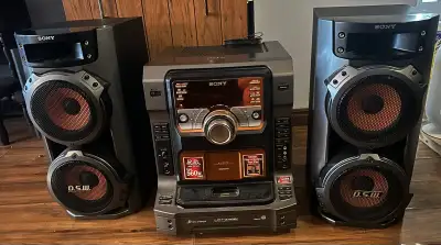 ****$300. OBO**** Large, used Sony stereo system. Antenna, extra long speaker cords included. It’s h...