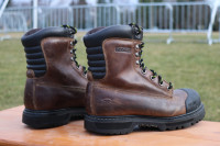 Boots dakota safety boots size US 9.5 steel toe 8” leather with