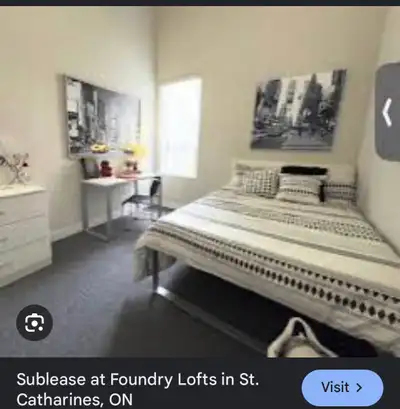 Sublease With utilities and mini fridge in unit starting from may1st to August 30th