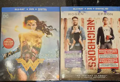 $3 Blu-Ray and $2 DVD movies! New Year's Eve BD Kong Skull Island BD Crouching Tiger Hidden Dragon D...