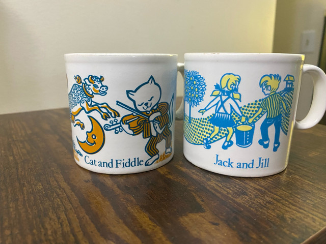 $10 for the set. Nursery Rhyme mugs in Arts & Collectibles in City of Halifax