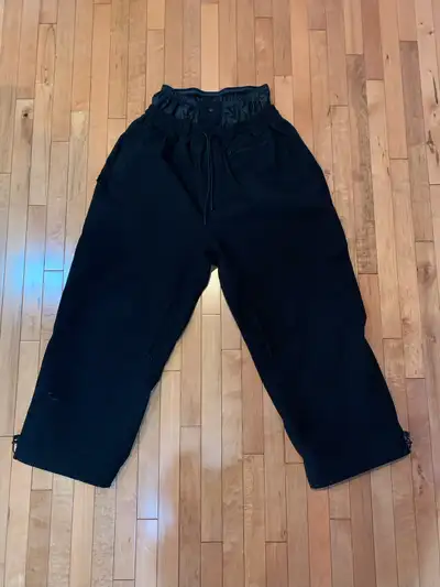GSOU Black Baggy Snow pants Size Large, View more