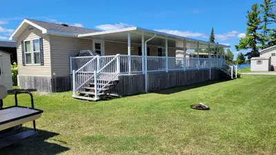 Located at Sandy Beach Resort on beautiful Balsam Lake, just north of Fenelon Falls Water view at ea...