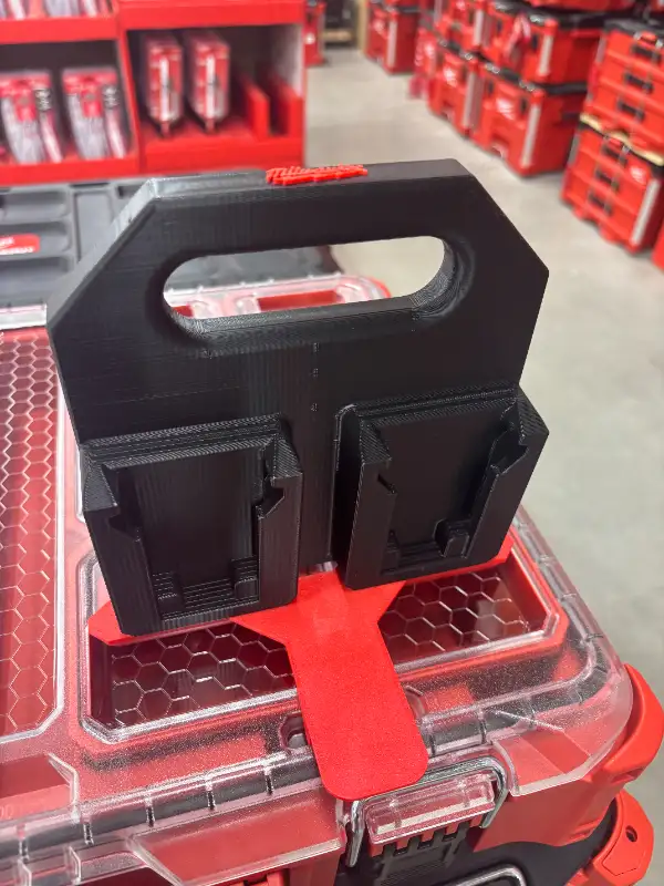 Brand New Milwaukee M18 Battery Caddy Holder 4 or 6 Pack Packout in Power Tools in Markham / York Region - Image 9