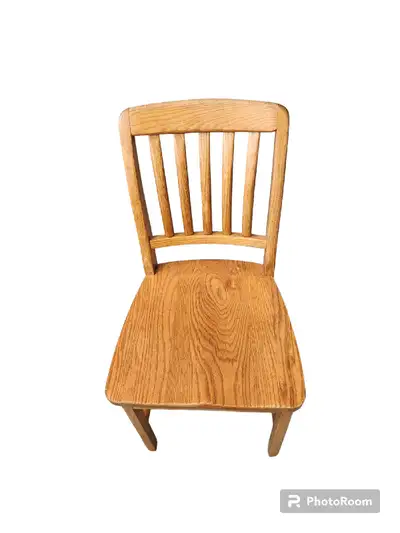 Dining room wooden chair. SOLID, View more