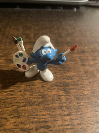 Smurfs 2.0089 Painter Smurf Bully West Germany (1976)