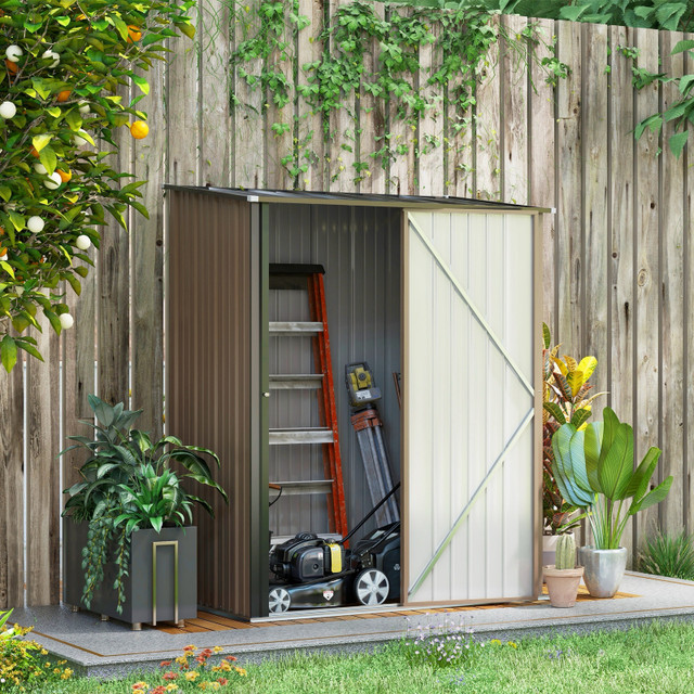 5' x 3' Outdoor Storage Shed, Steel Garden Shed in Outdoor Tools & Storage in Markham / York Region