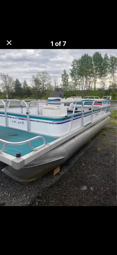 22 ft. 40 hp. MERC. Nice fun boat.Great, for fishing with a group of friends, Runs perfect. Located...