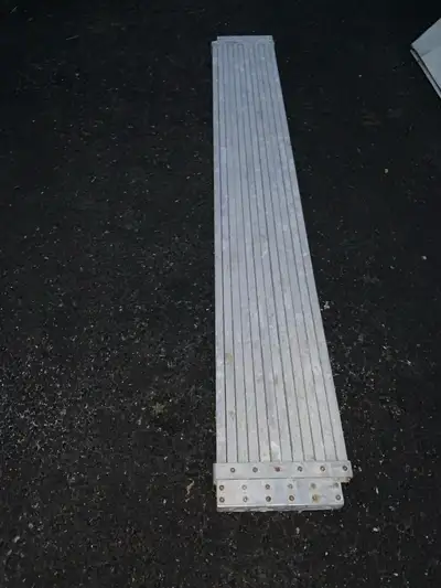Aluminum platform 