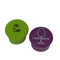 A WINE LOVERS CHRISTMAS! CAPABUNG REUSABLE SILICONE CAP, BLADDER
