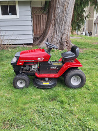 MTD ride-on lawn tractor