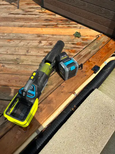 Yardworks 48V leaf blower, View more