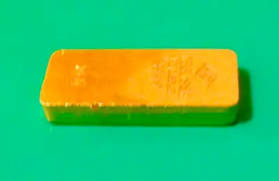 1x Miniature Bullion .999 ingot Degussa 10 gram gold bar, View more
