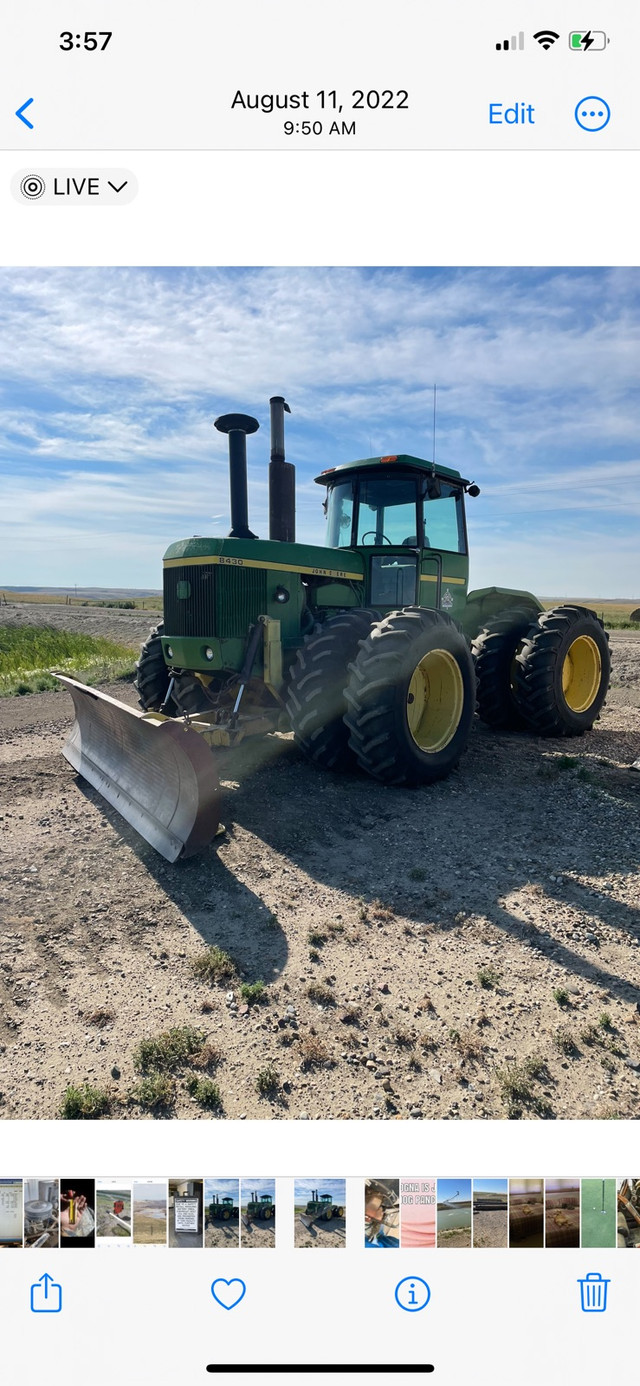 For sale 8430 JD   in Farming Equipment in Medicine Hat