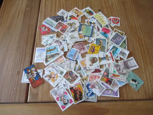 Stamps Poland – Collection of cancelled stamps from Poland +125 in Arts & Collectibles in Ottawa - Image 2