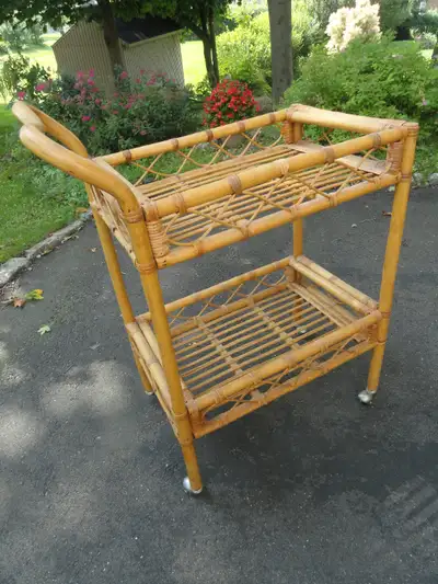 DESSERTE/CHARIOT  VINTAGE  1980, View more