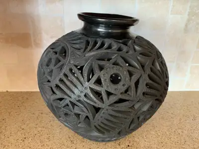 Ceramic Lace Vase, View more
