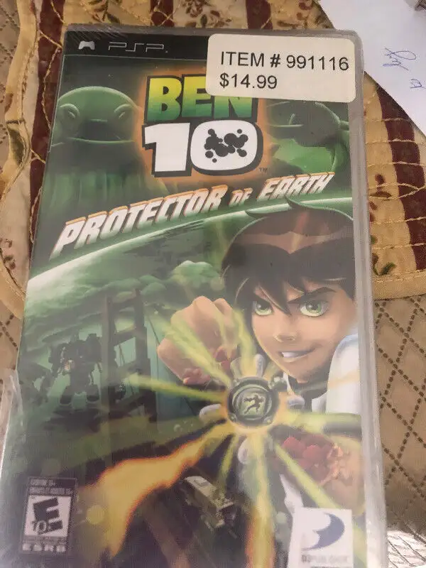 PS2 game Ben protector of Earth628632851422731225