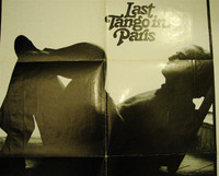 1973 MARLON BRANDO LAST TANGO IN PARIS X RATED MOVIE POSTER