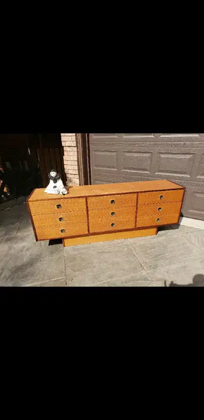  TEAK Mid-Century Modern 9 Drawer Dresser, View more