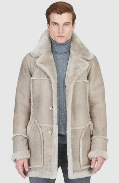 New Hiso Rebel Shearling Jacket, View more