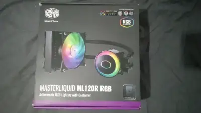 aio masterliquid ml120r RGB cooler au liquide, View more
