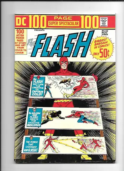 DC 100 PAGE SUPER SPECTACULAR THE FLASH DC-22 1973 $20, View more
