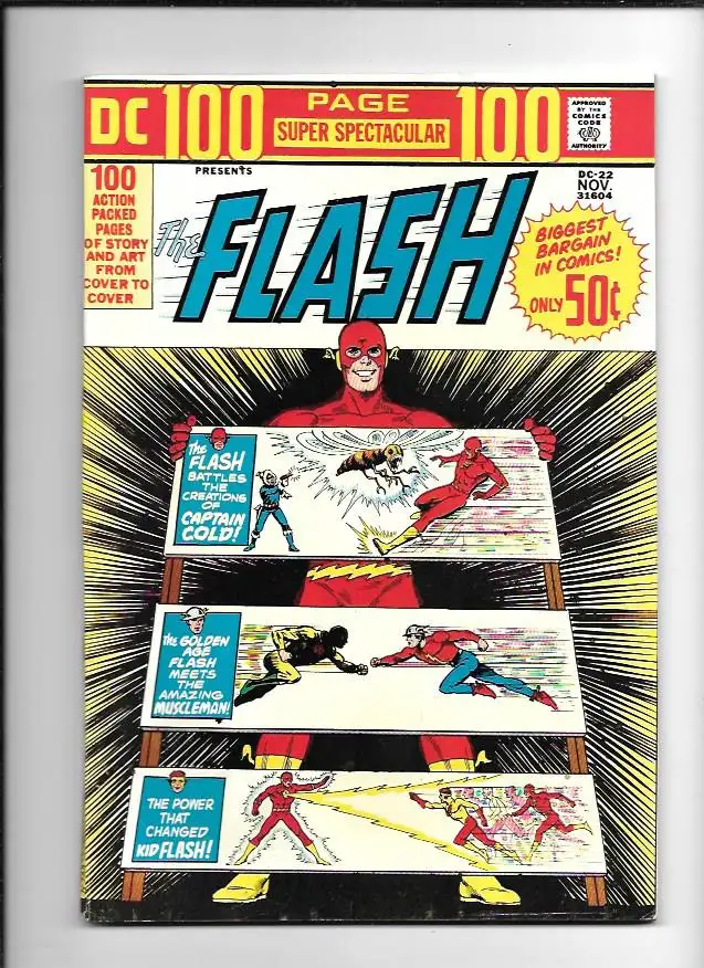 DC 100 PAGE SUPER SPECTACULAR THE FLASH DC-22 1973 $20 in Comics & Graphic Novels in St. Catharines - Image 2