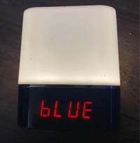 Bluetooth speaker & nightlight clock