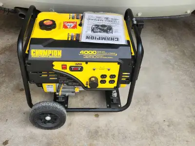 champion generator 4000 model 100100, View more