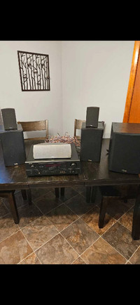 Paradigm 5.1 surround sound system with subwoofer and Amp. 