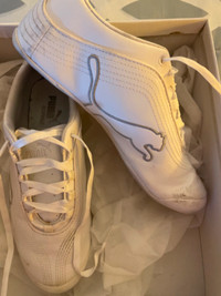 Women’s White Puma shoes