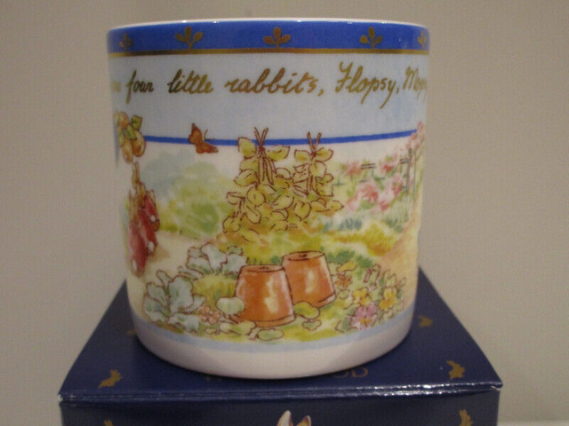 NEW IN BOX WEDGWOOD PETER RABBIT MILLENNIUM MUG in Arts & Collectibles in Hamilton - Image 3