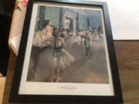 Black Framed Ballet Picture
