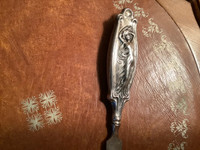 Antique Figural Sterling Silver Nail File