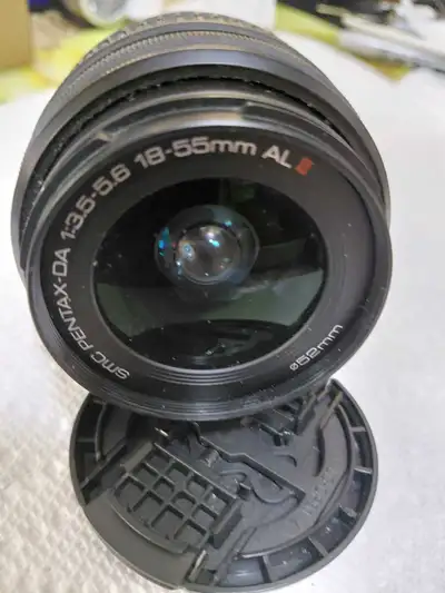 Pentax 18-55mm Lens like new, View more