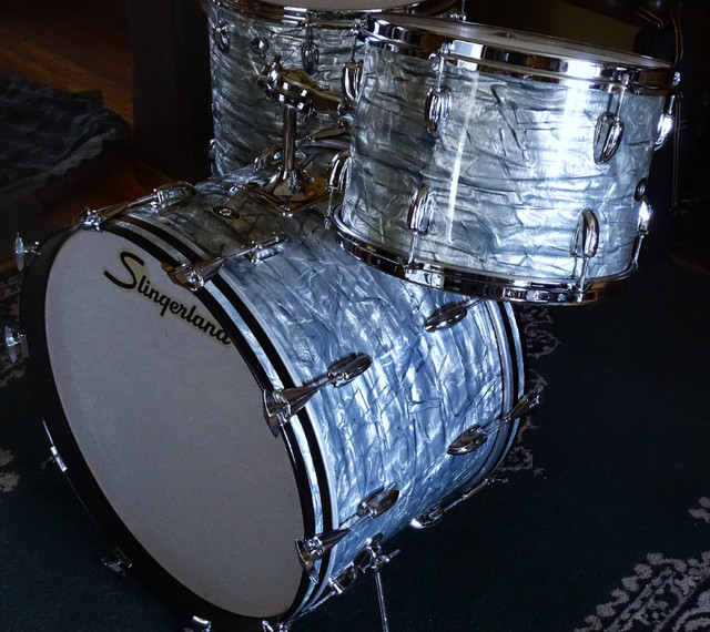 Vintage Slingerland Drum Kit in Drums & Percussion in Stratford - Image 2